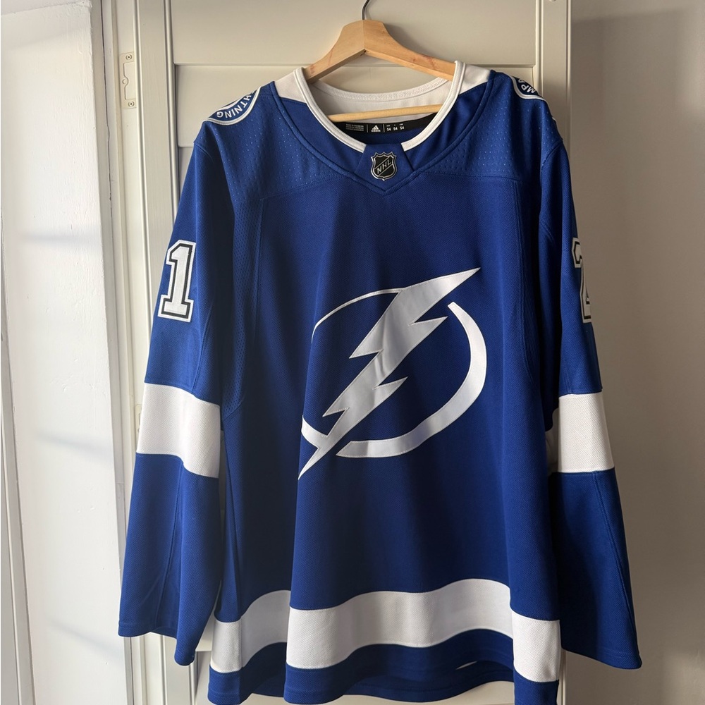 Men's adidas Tampa Bay Lightning Premium Custom Jersey